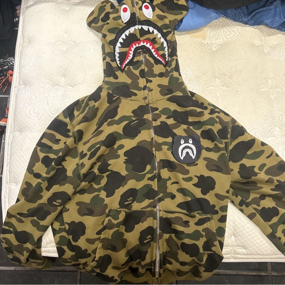 Camouflage Shark Hoodie